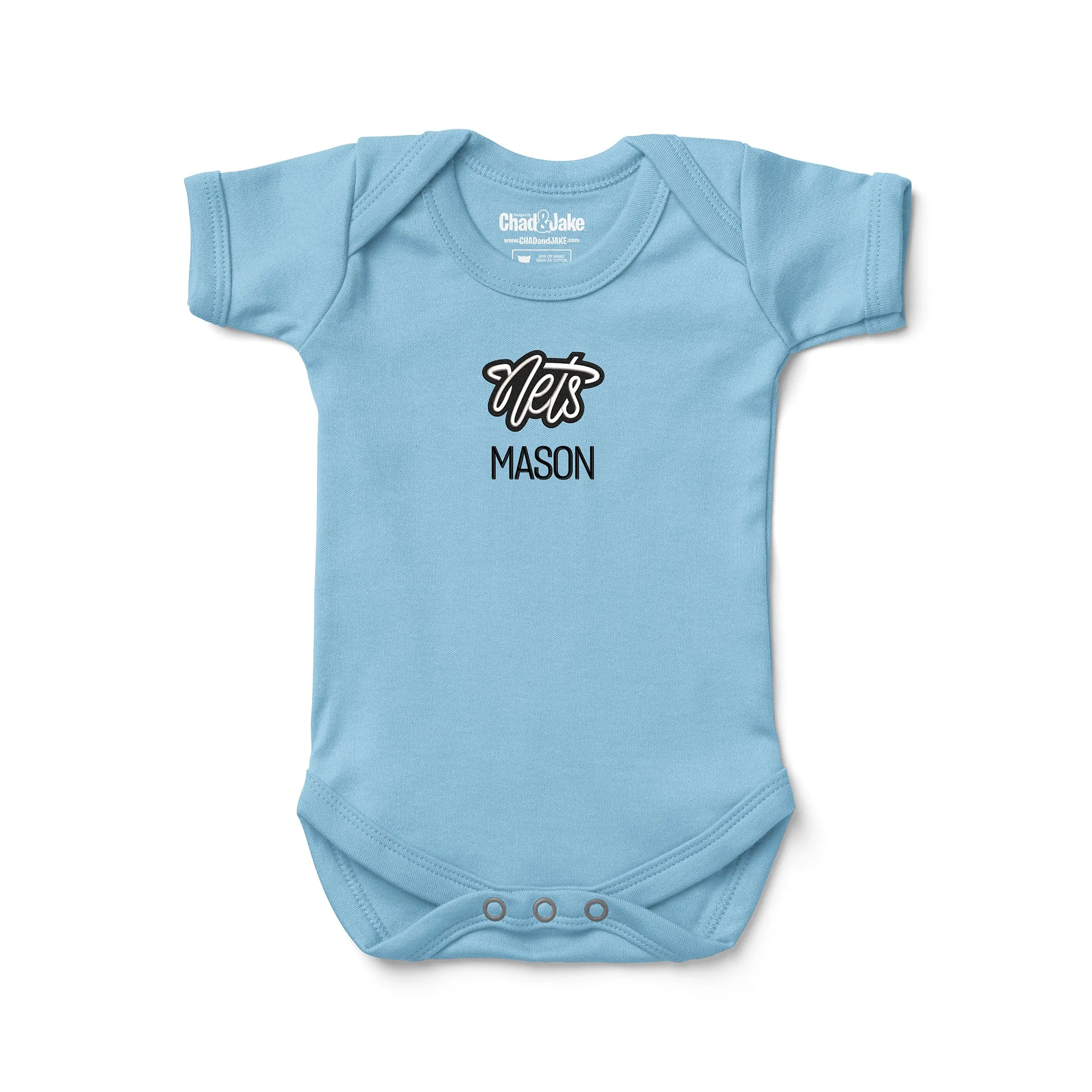 Personalized Brooklyn Nets Script Nets Bodysuit