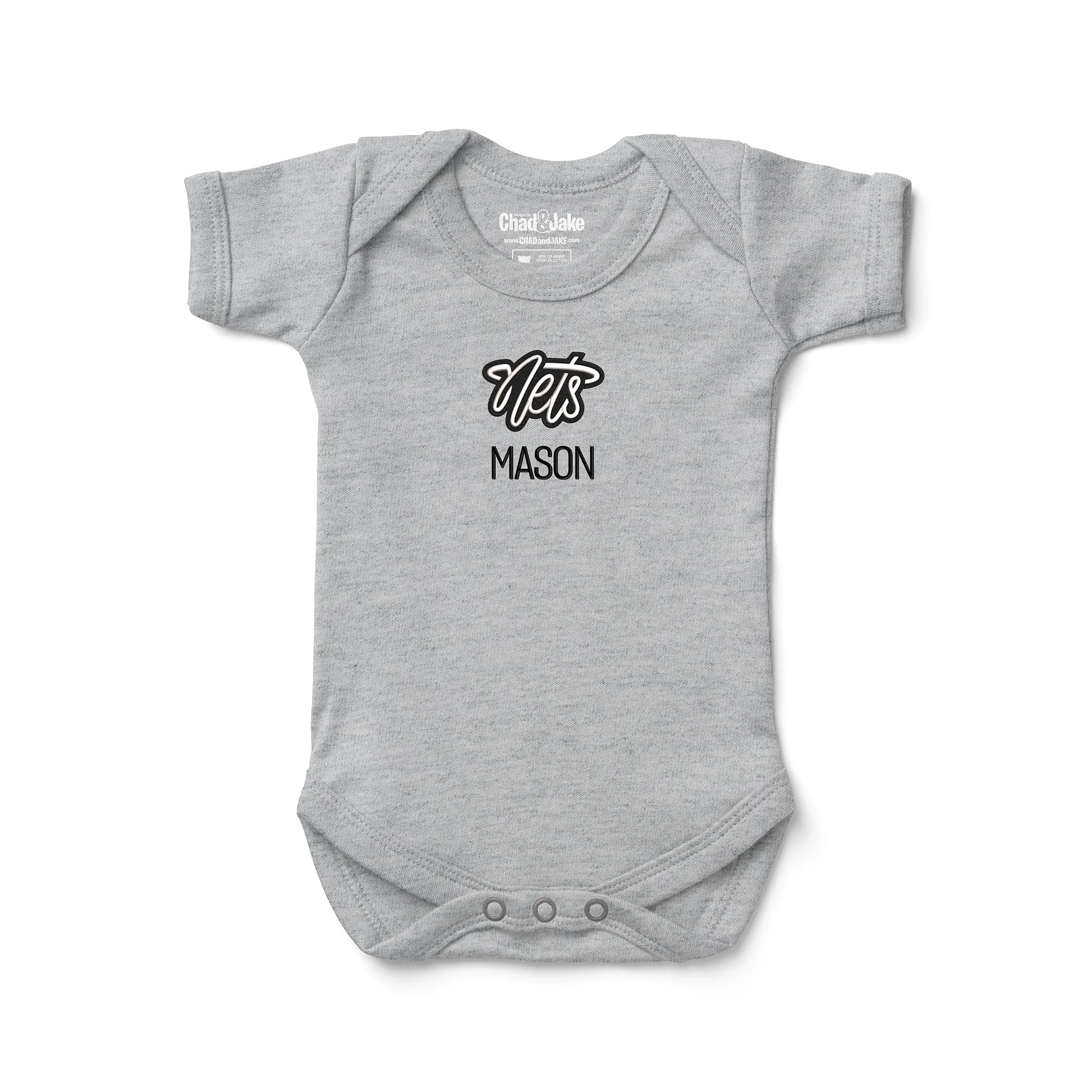 Personalized Brooklyn Nets Script Nets Bodysuit
