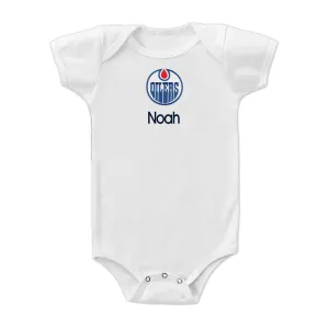 Personalized Edmonton Oilers Bodysuit