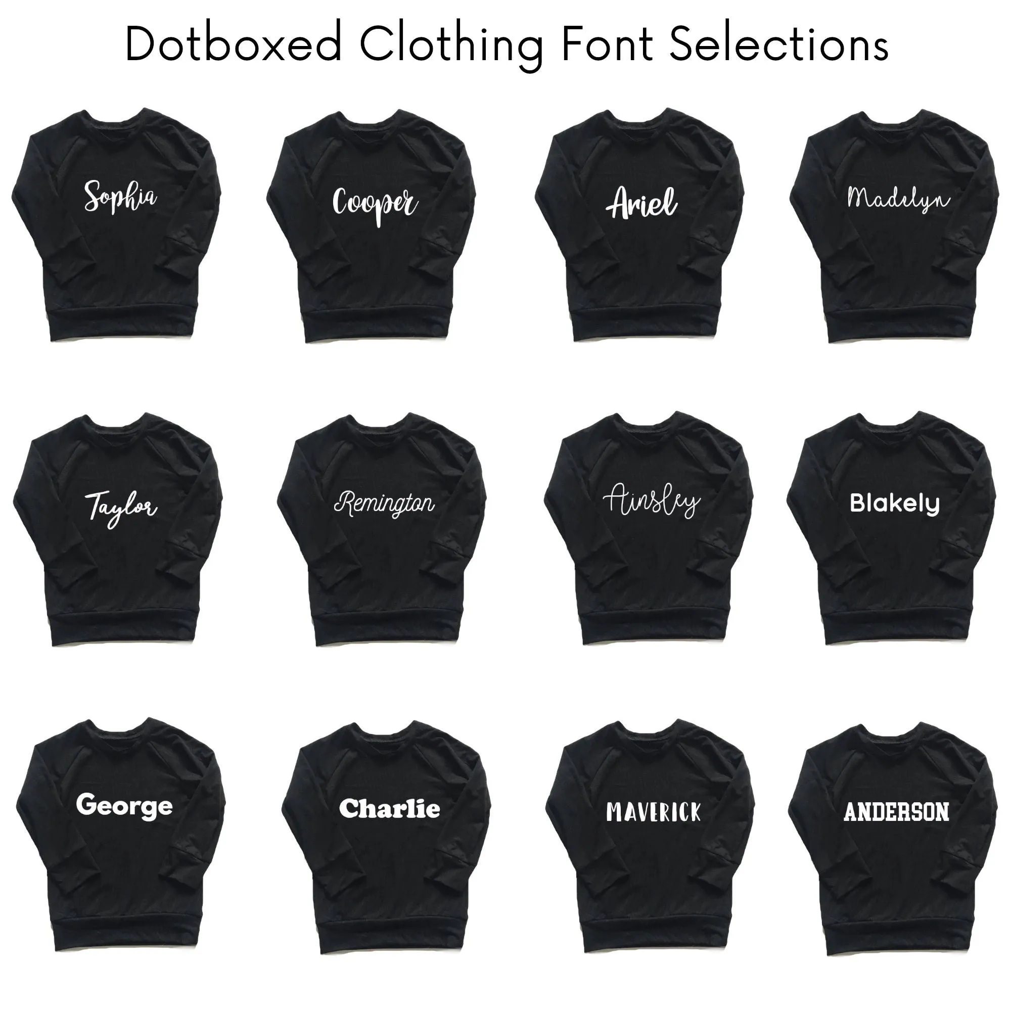 Personalized Name Bodysuit - DARK GREY