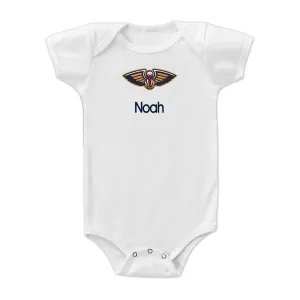 Personalized New Orleans Pelicans Bodysuit