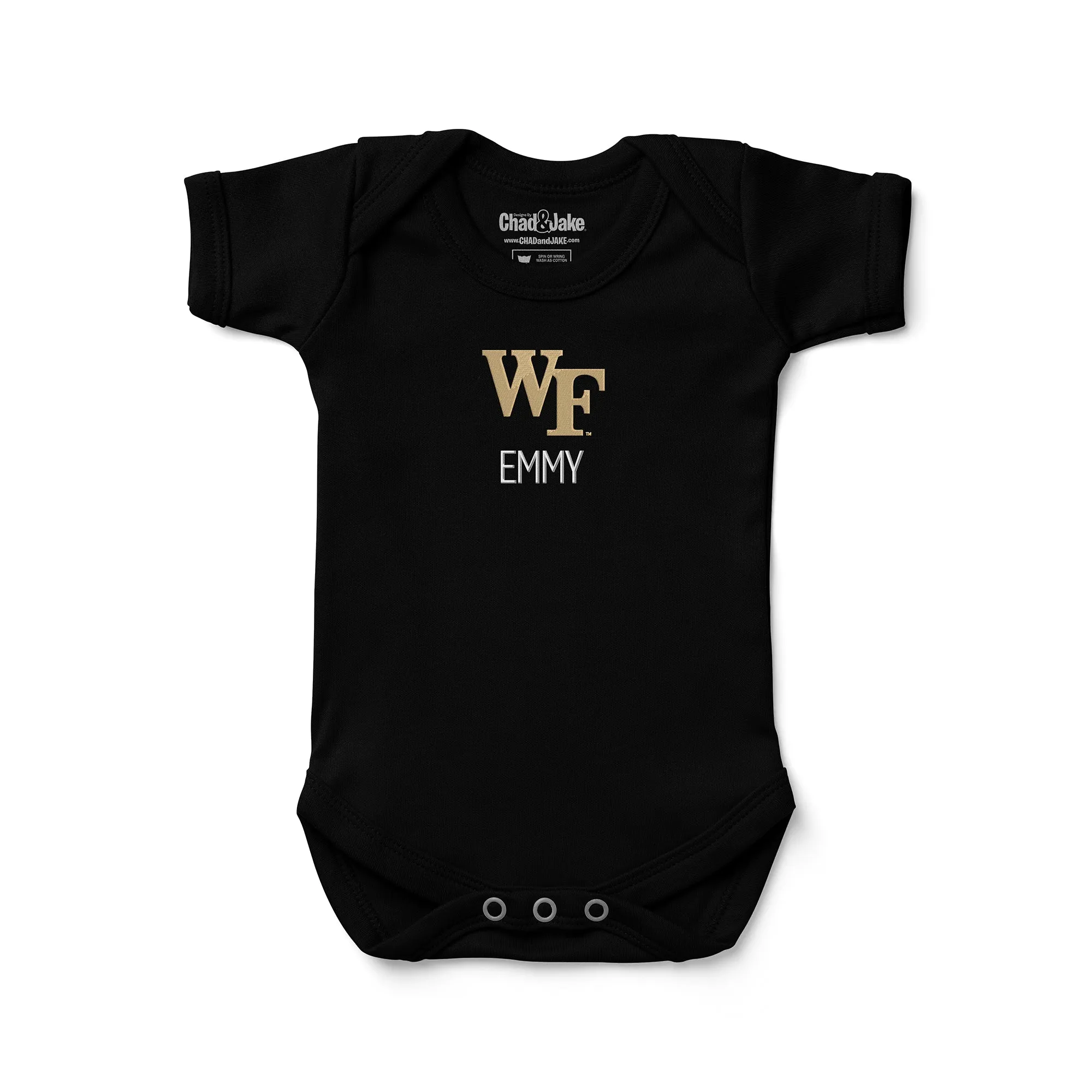 Personalized Wake Forest Demon Deacons Bodysuit