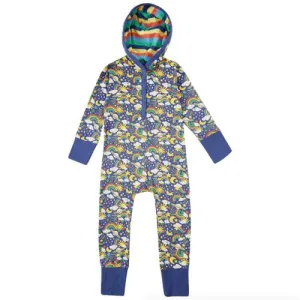 Piccalilly Hooded Playsuit (Cosmic Weather)