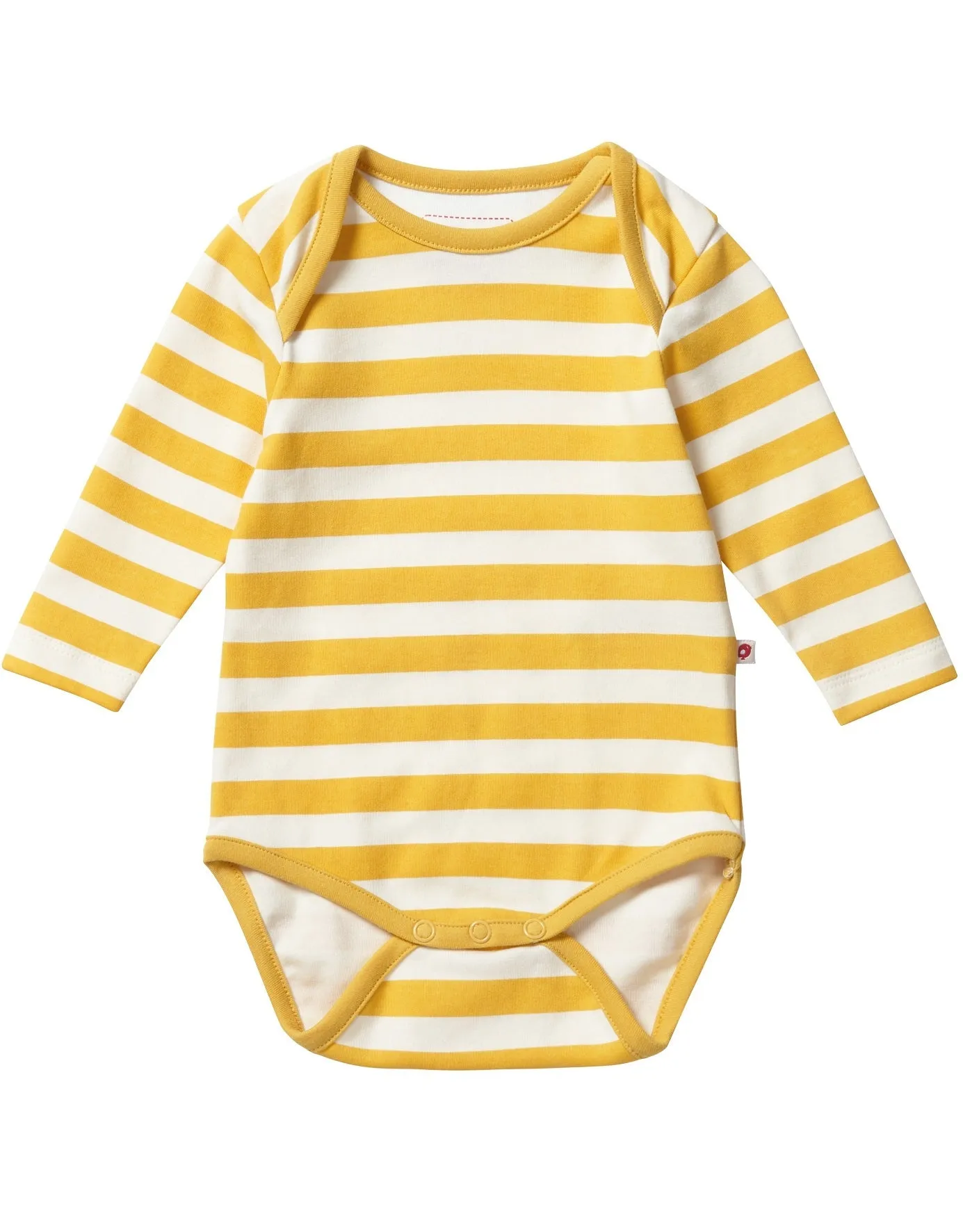 Piccalilly Mustard Stripe Bodysuit