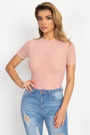 PINK BODYSUIT