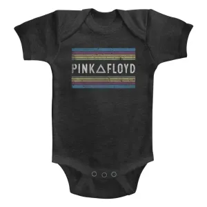 Pink Floyd Rainbows Baby Heather Bodysuit