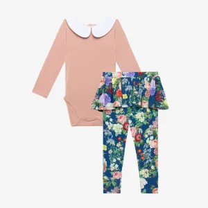 Posh Peanut Bodysuit & Legging Set - Carmen