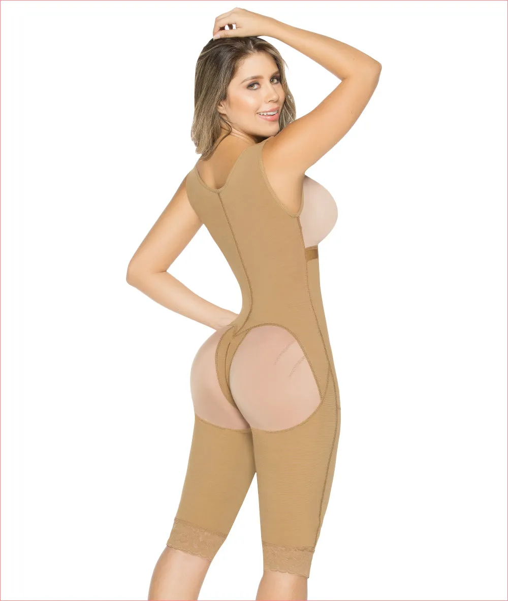Post Op One piece Girdle with Built in Bra - C9020