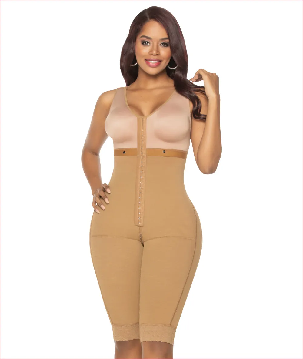 Post Op One piece Girdle with Built in Bra - C9020