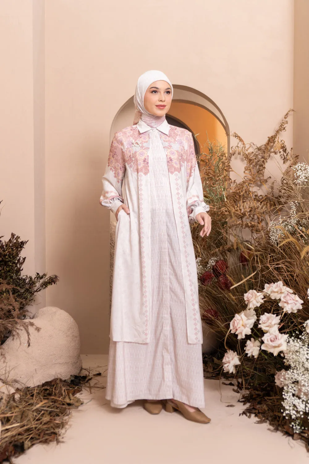 Pre Order - Bentalaya Dress Bright Powder