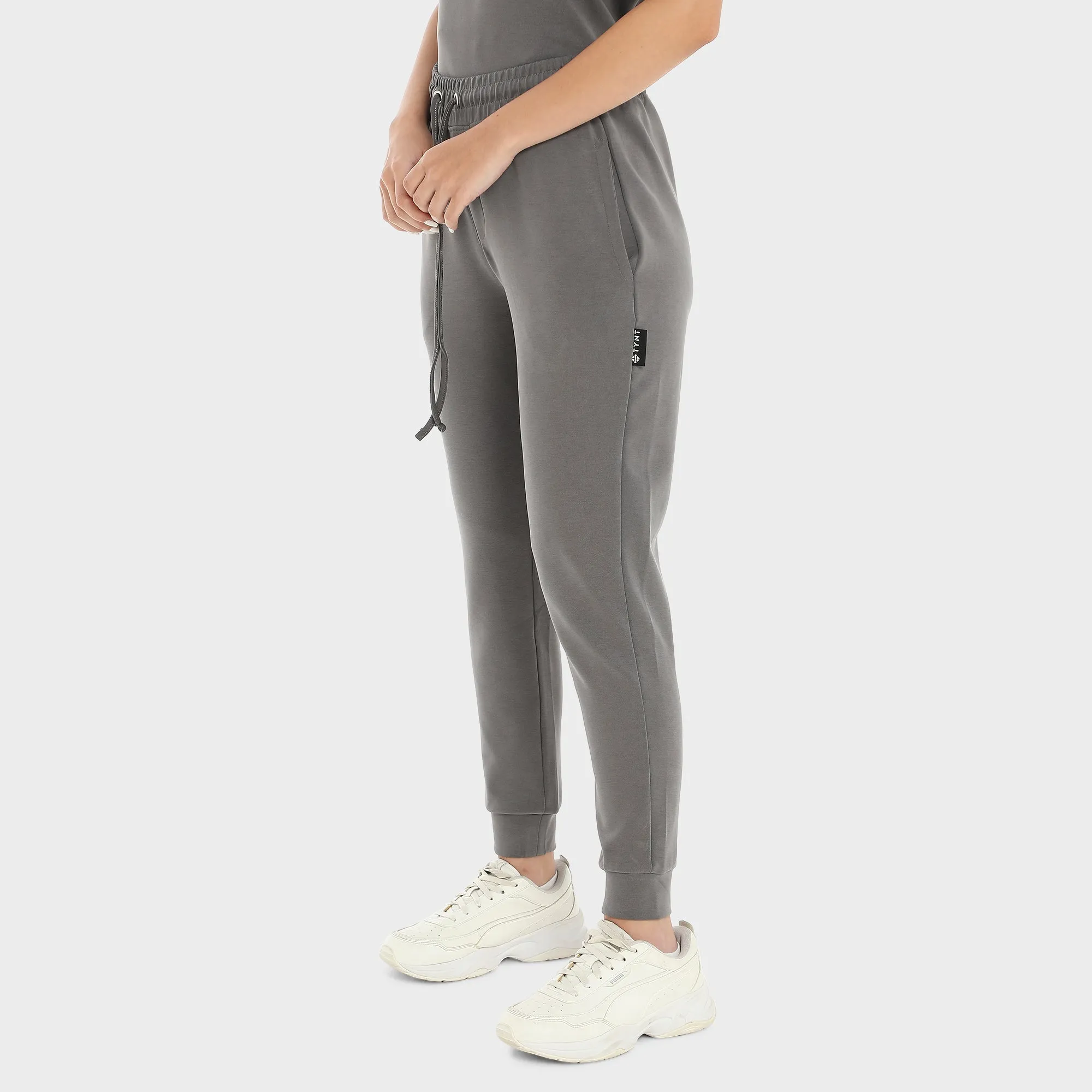 Premium Joggers For Women - Grey