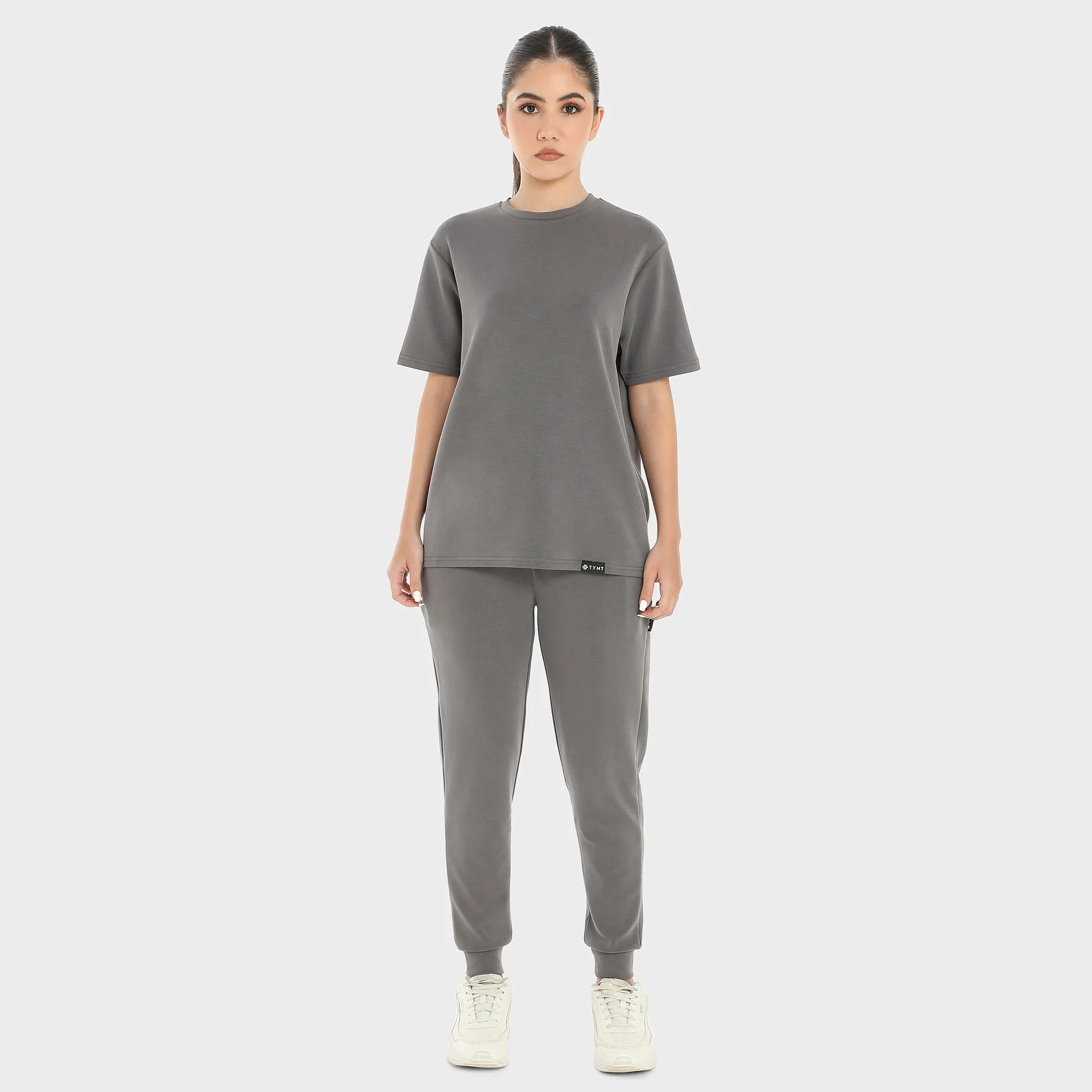 Premium Joggers For Women - Grey