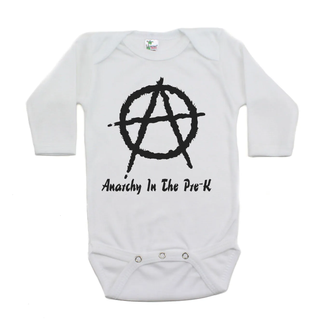 Punk Rock Anarchy In the Pre-K Long Sleeve Baby Infant Bodysuit