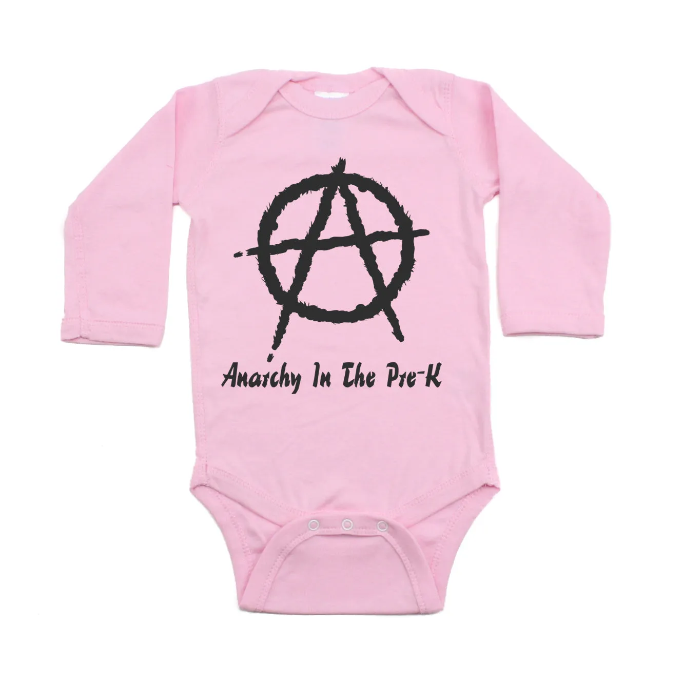 Punk Rock Anarchy In the Pre-K Long Sleeve Baby Infant Bodysuit