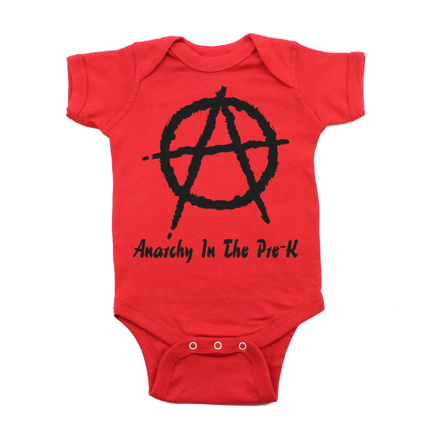 Punk Rock Anarchy In the Pre-K Short Sleeve Baby Infant Bodysuit