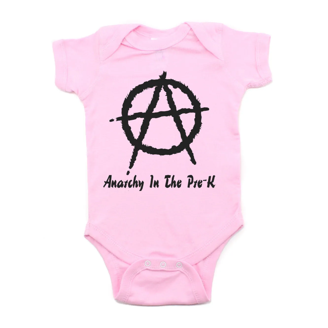 Punk Rock Anarchy In the Pre-K Short Sleeve Baby Infant Bodysuit