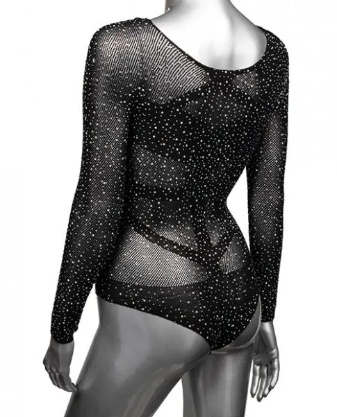 Radiance Long Sleeve Body Suit - Black - One Size