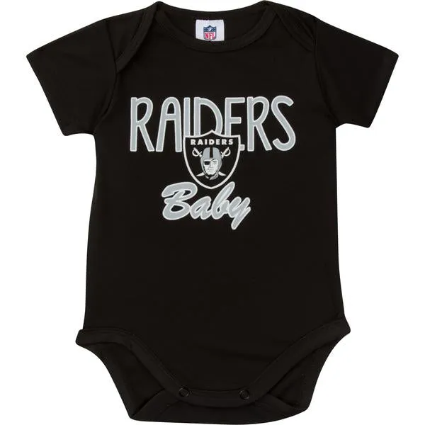 Raiders Baby Boy Short Sleeve Bodysuit
