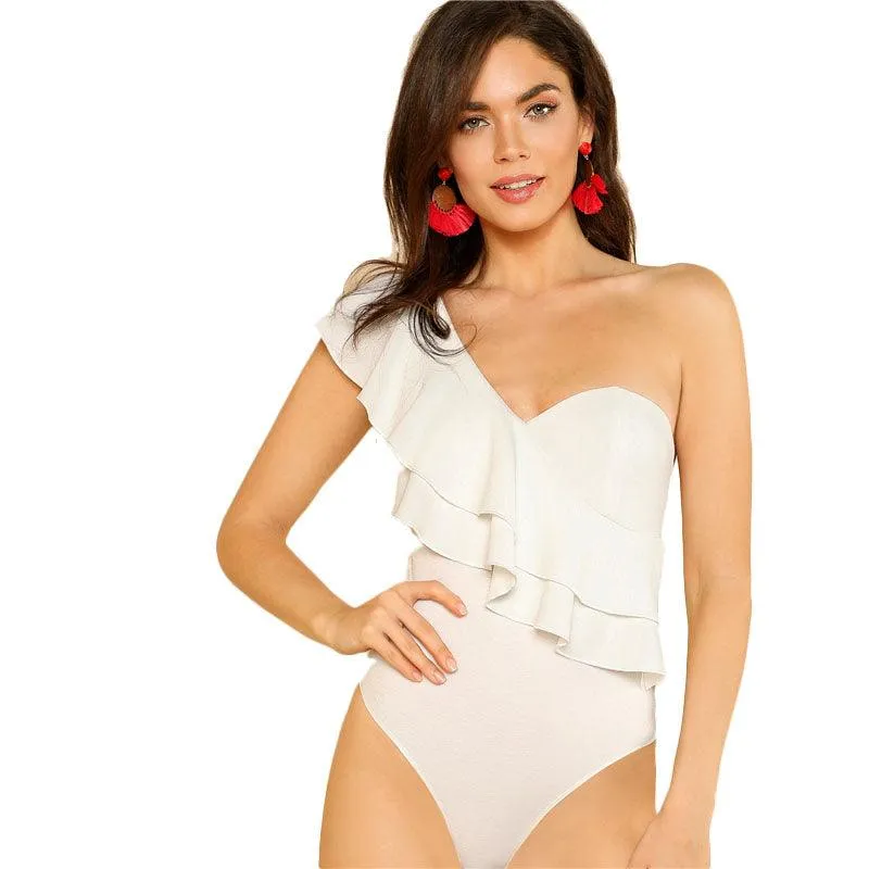 REBEKAH’S RUFFLED BODYSUIT
