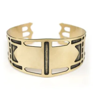 Recast St. Johns Bridge cuff bracelet
