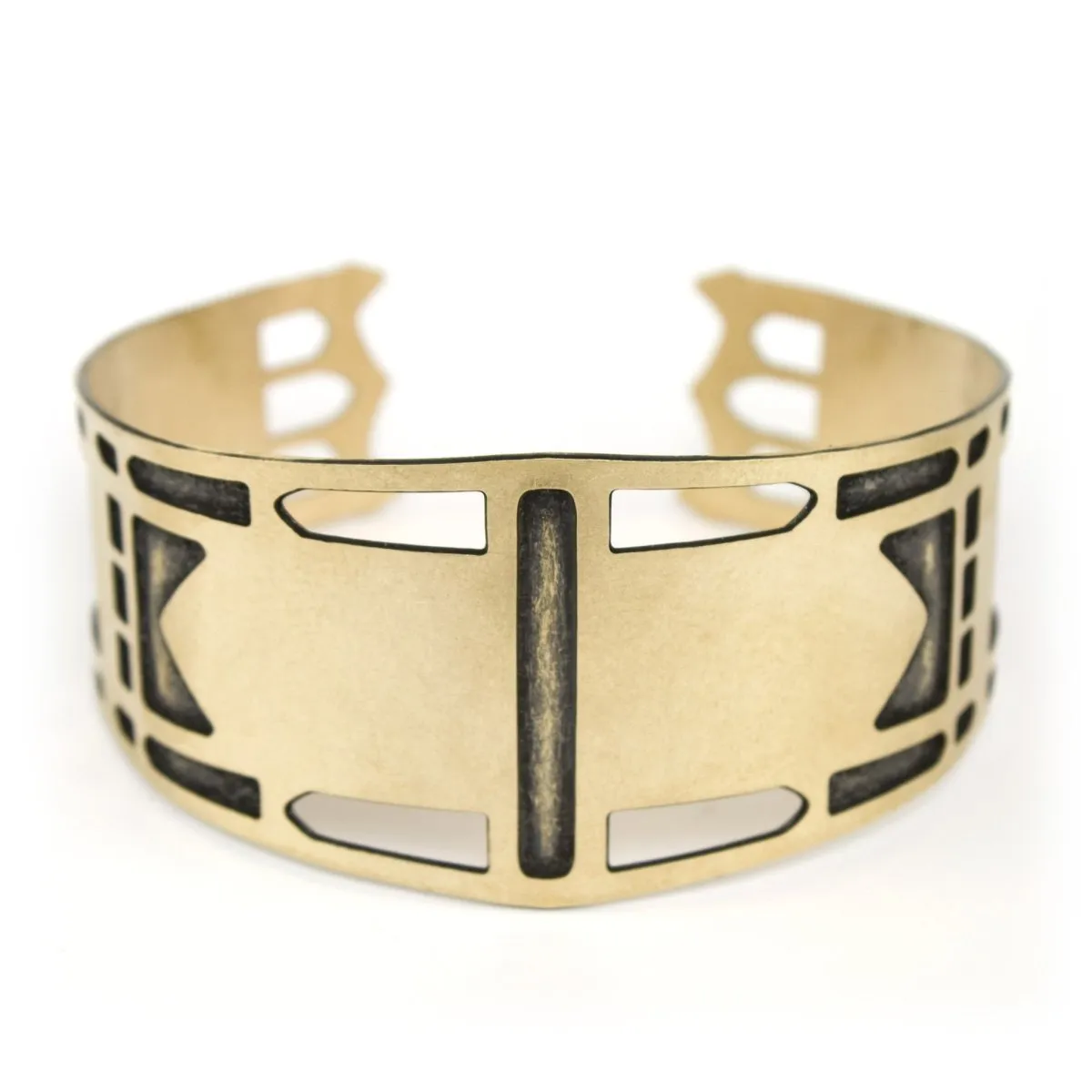 Recast St. Johns Bridge cuff bracelet