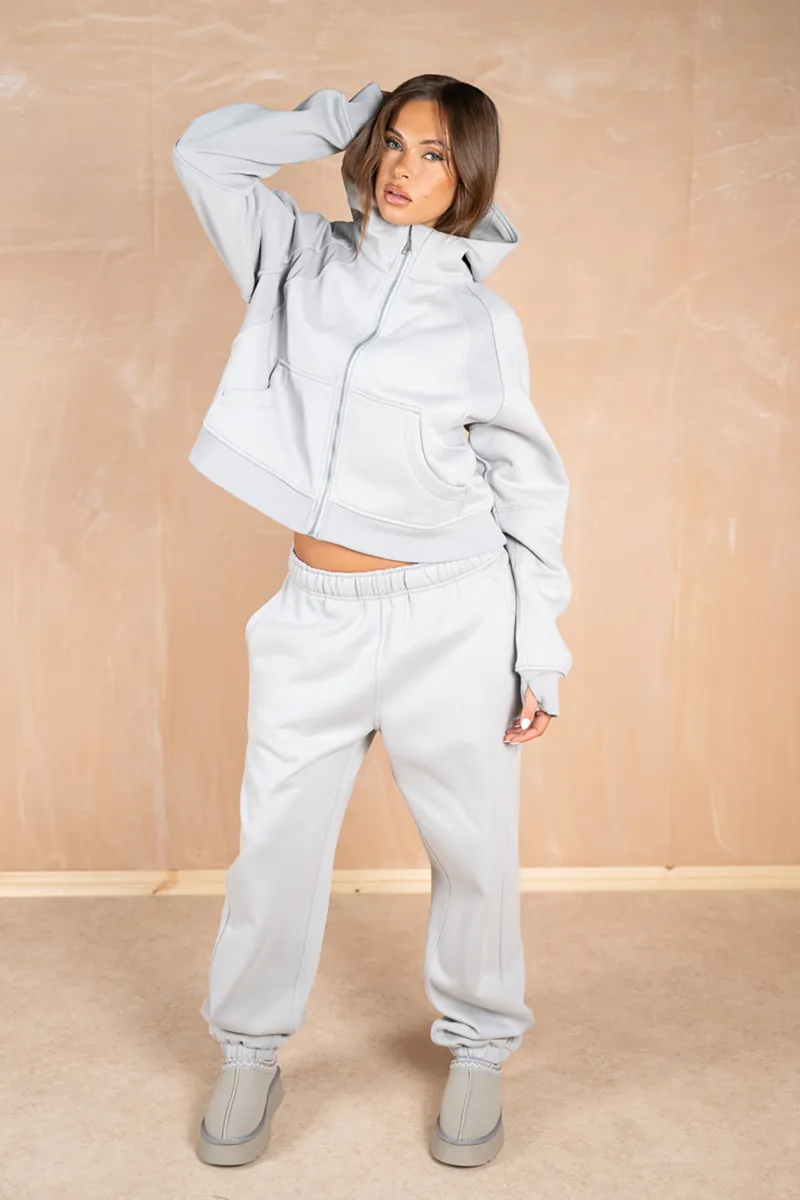 Relaxed Cuff Joggers - Grey
