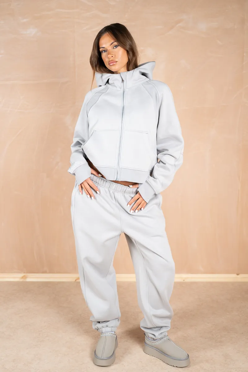 Relaxed Cuff Joggers - Grey