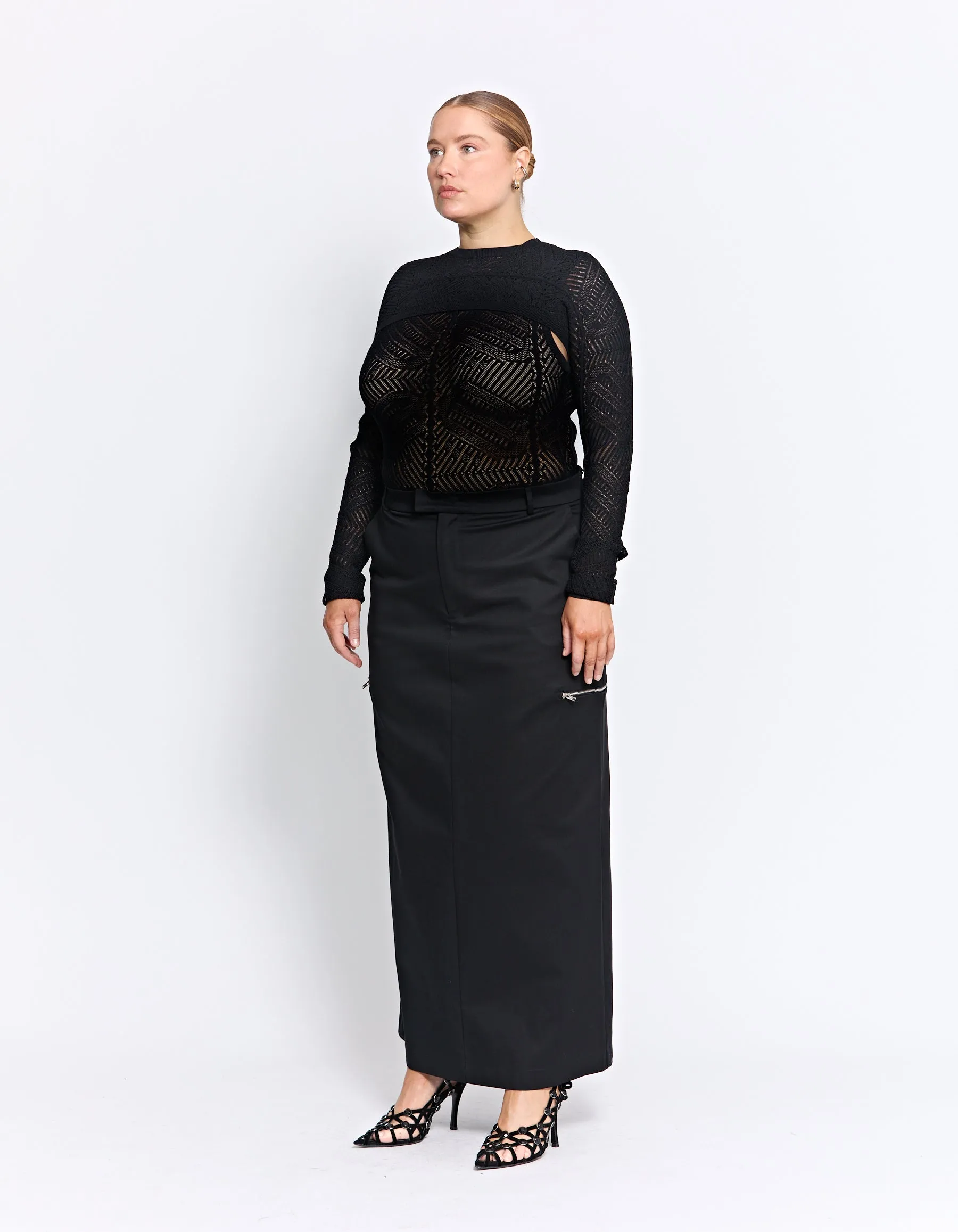 RENOIR 2 PIECE BODYSUIT | BLACK