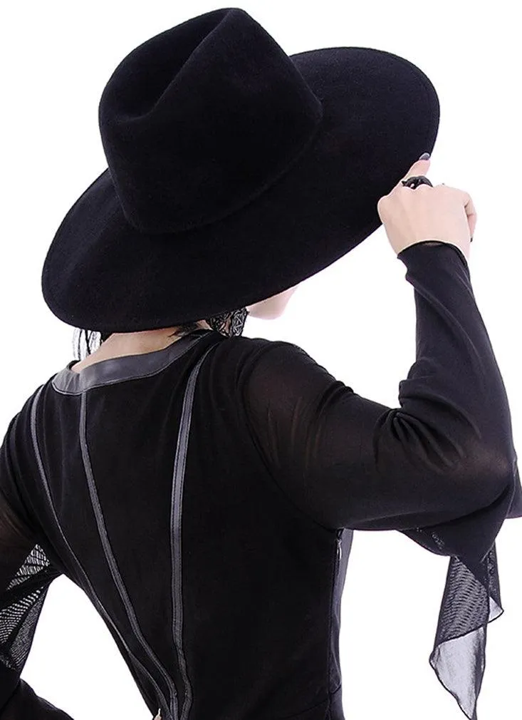 Restyle  - Moon Child - Wide Brim Hat