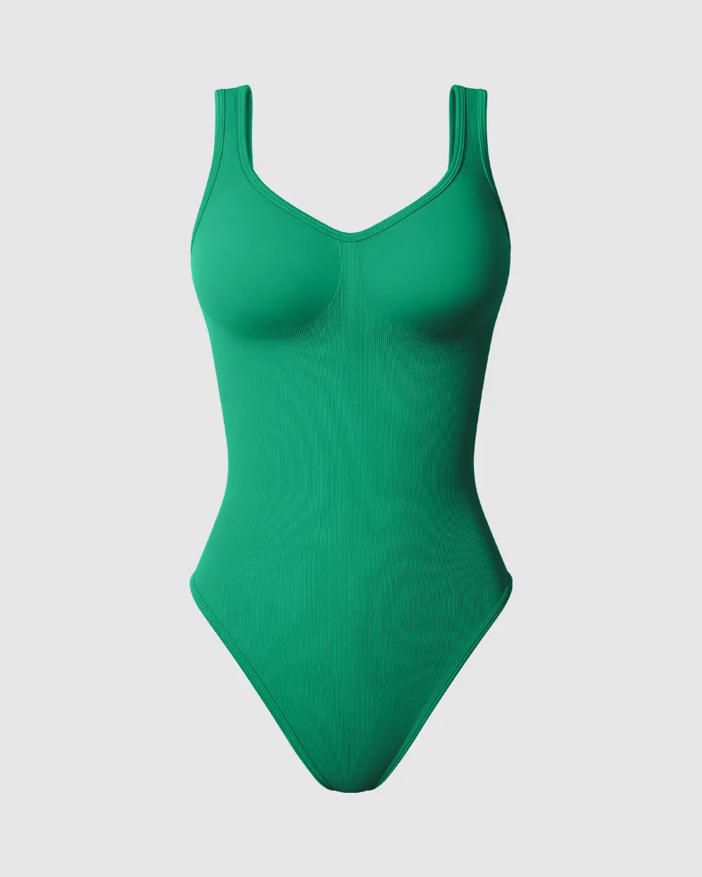 Ribbed Sleeveless Shapewear Tank Tops Bodysuits