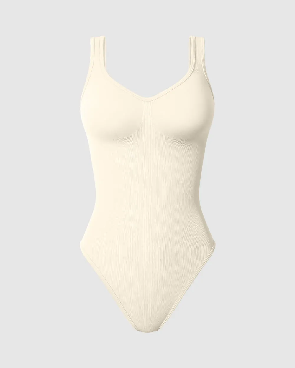 Ribbed Sleeveless Shapewear Tank Tops Bodysuits