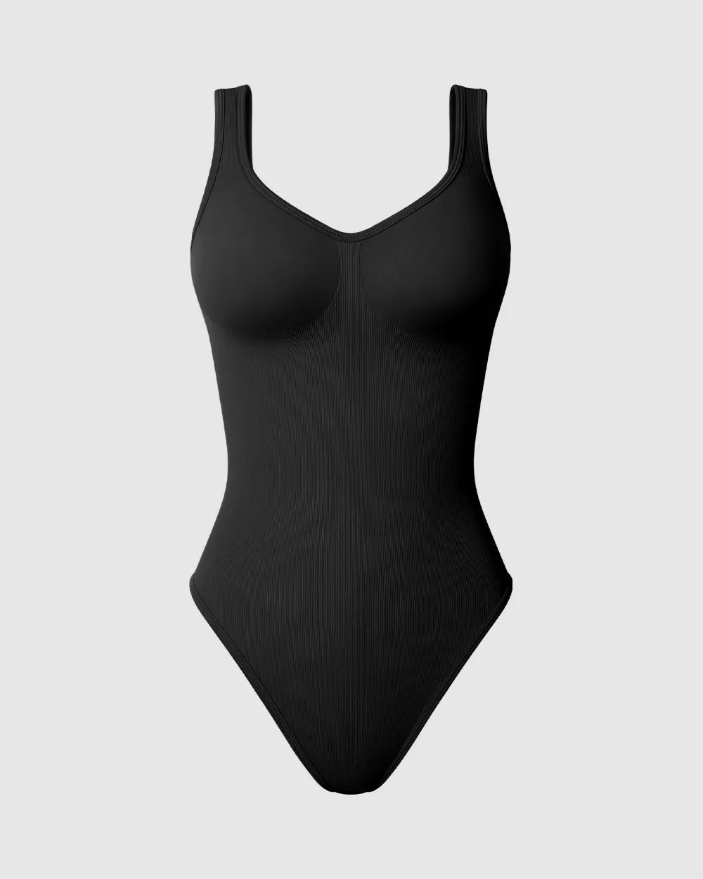Ribbed Sleeveless Shapewear Tank Tops Bodysuits