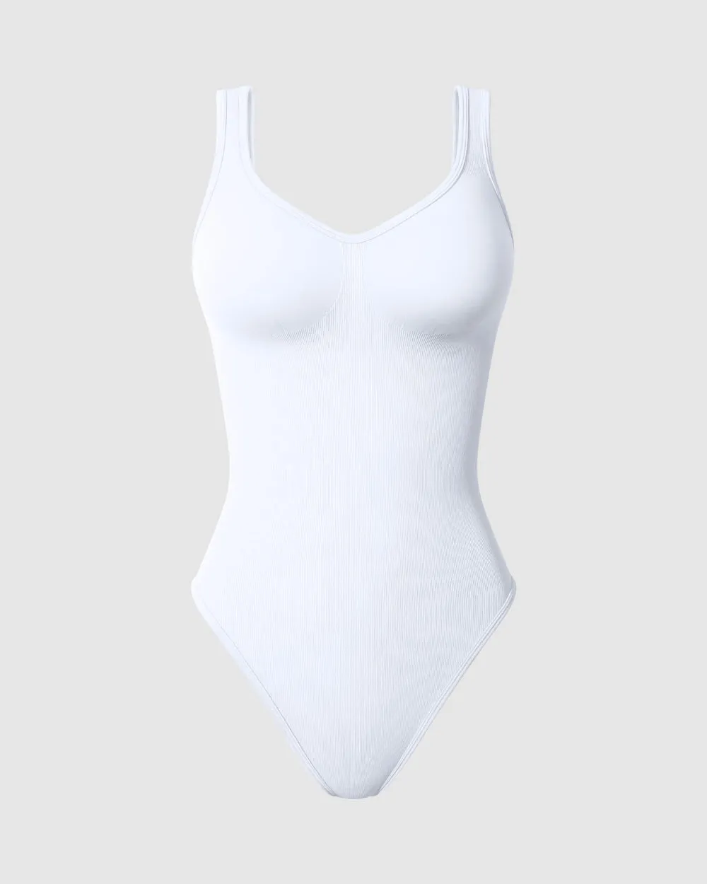 Ribbed Sleeveless Shapewear Tank Tops Bodysuits