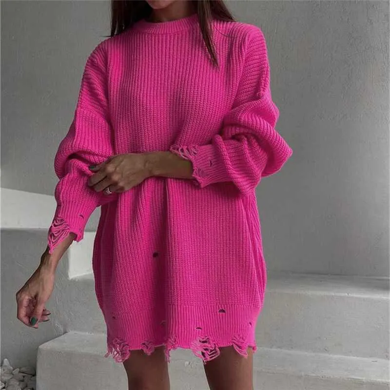 Ripped Oversize Sweater