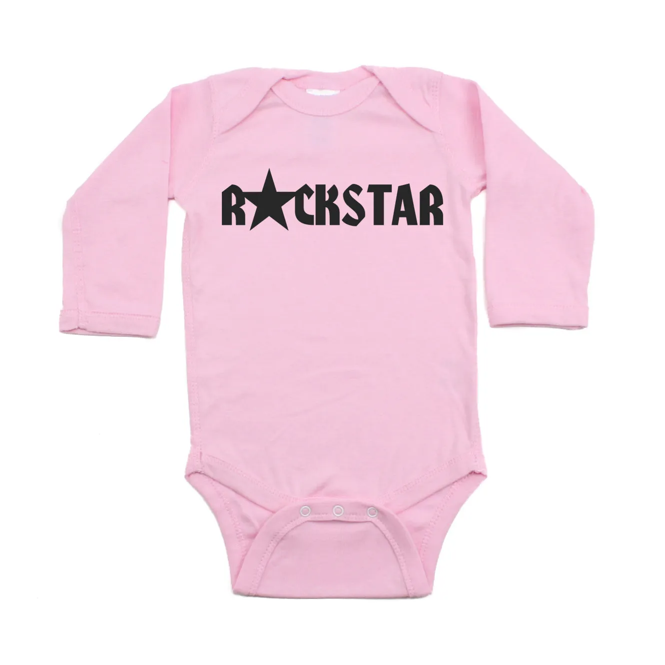 Rock N Roll Rockstar Long Sleeve Baby Infant Bodysuit