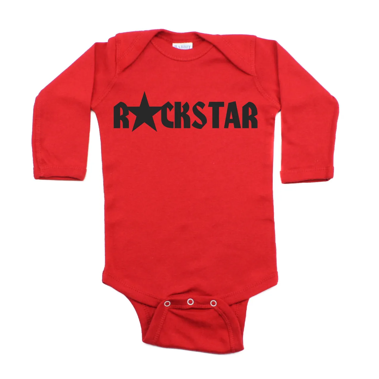 Rock N Roll Rockstar Long Sleeve Baby Infant Bodysuit