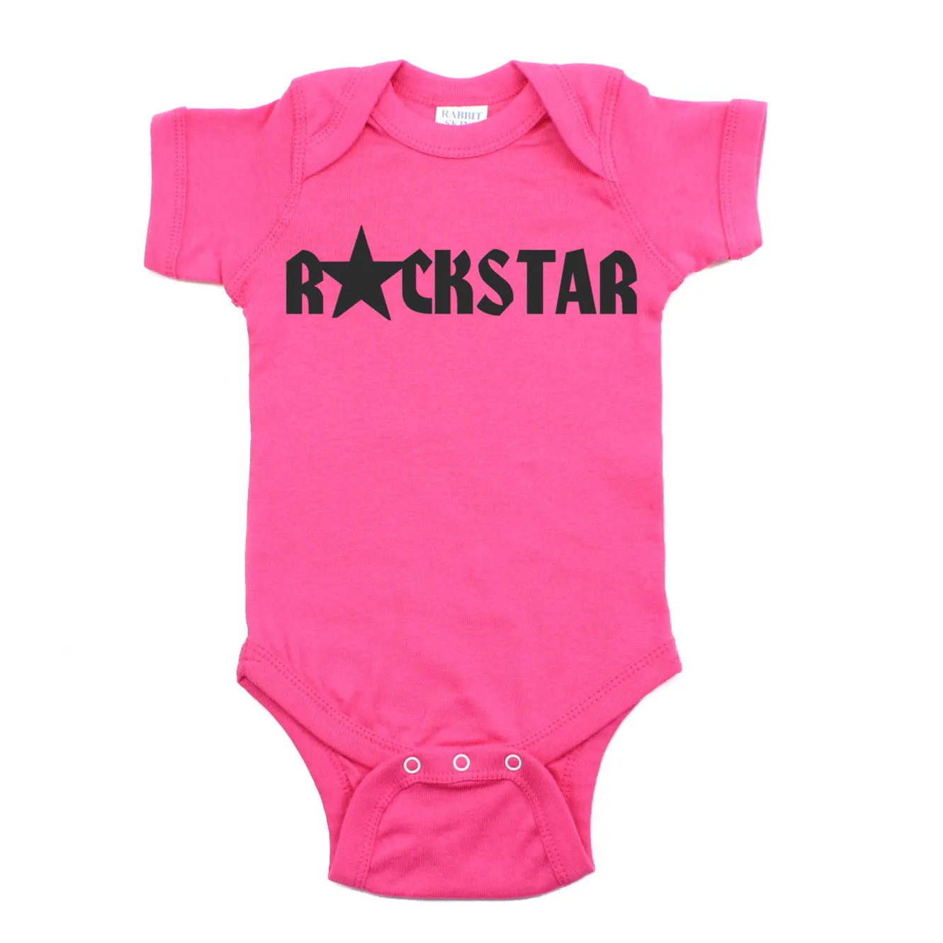Rock N Roll Rockstar Short Sleeve Baby Infant Bodysuit