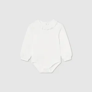 Ruffle Collar Bodysuit