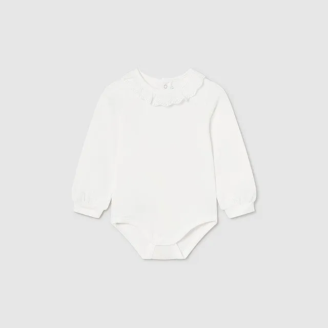 Ruffle Collar Bodysuit