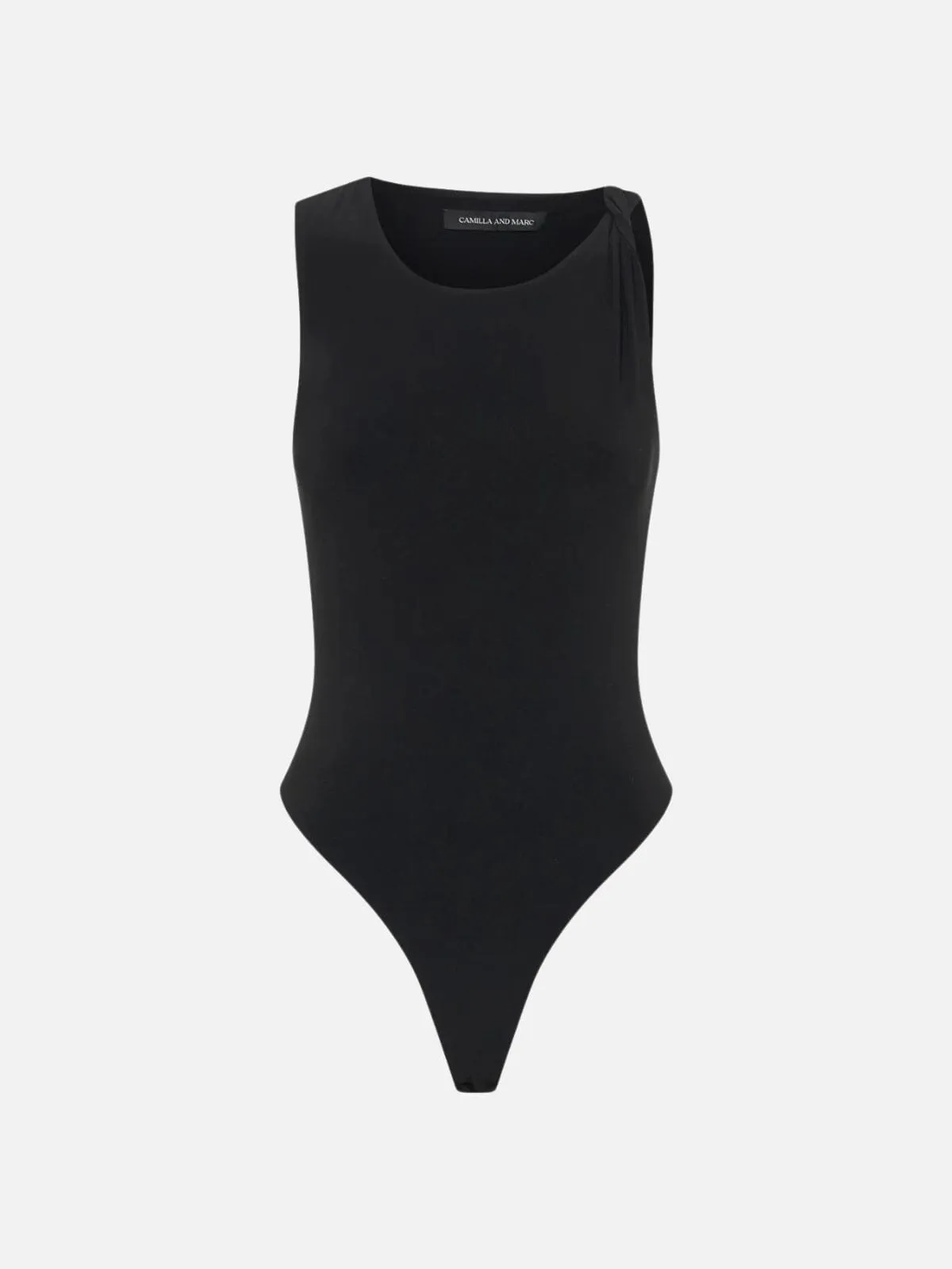 Saint Twist Bodysuit - Black
