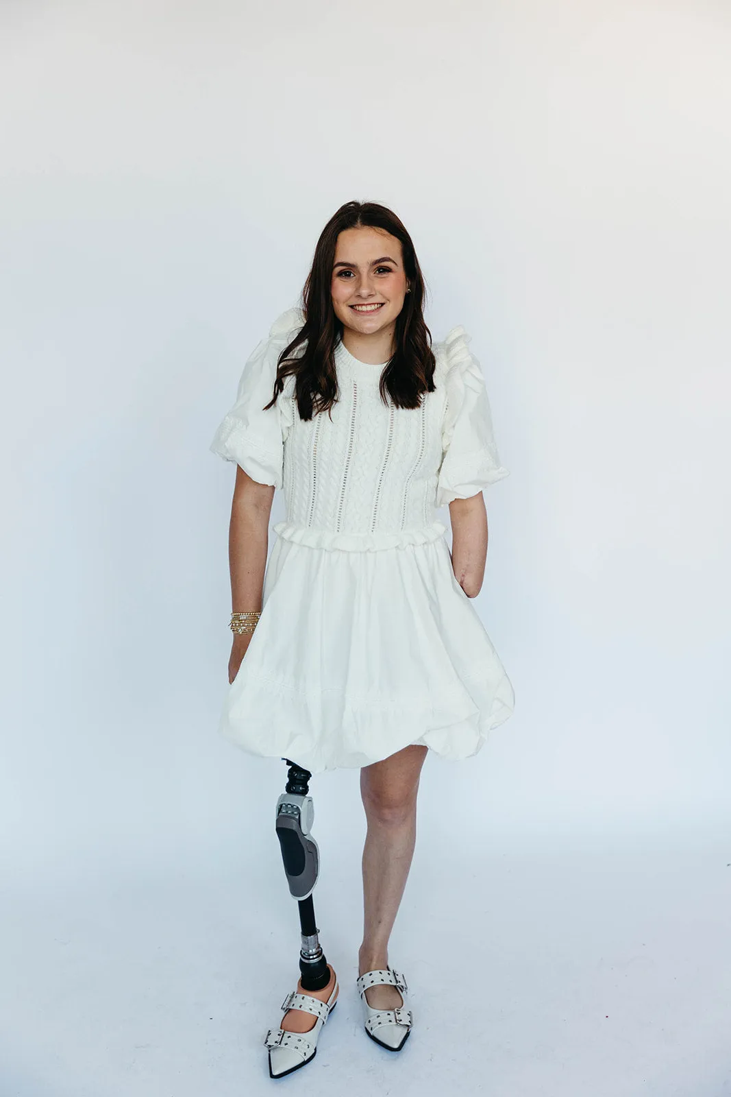 Sam Mini Dress - Off White