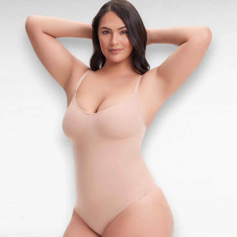 Sculpting Shapewear Thong Bodysuit