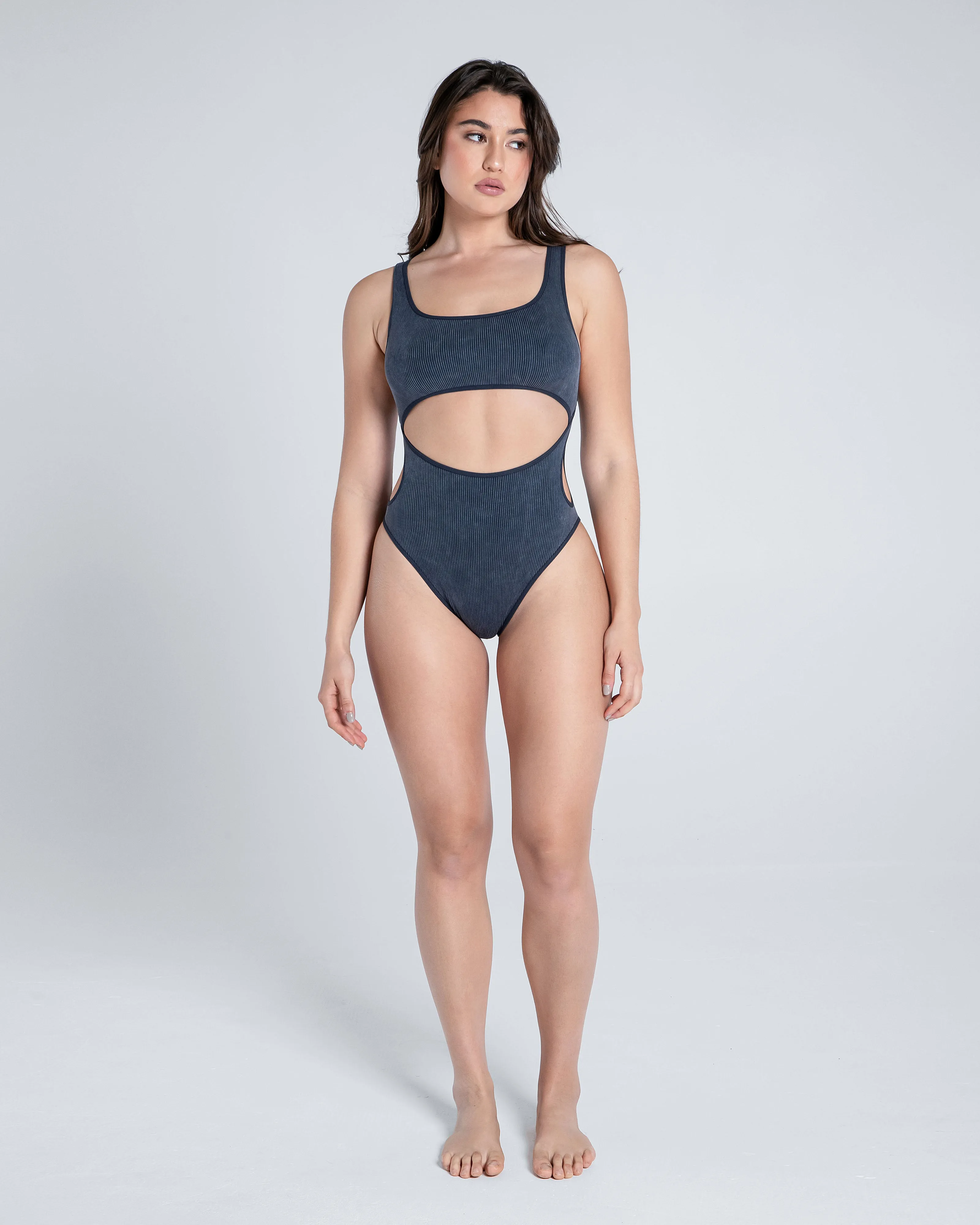 Seamless Cutout Bodysuit