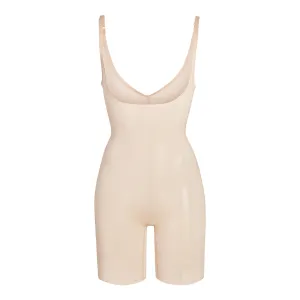 SHEER SCULPT BODYSUIT | CLAY