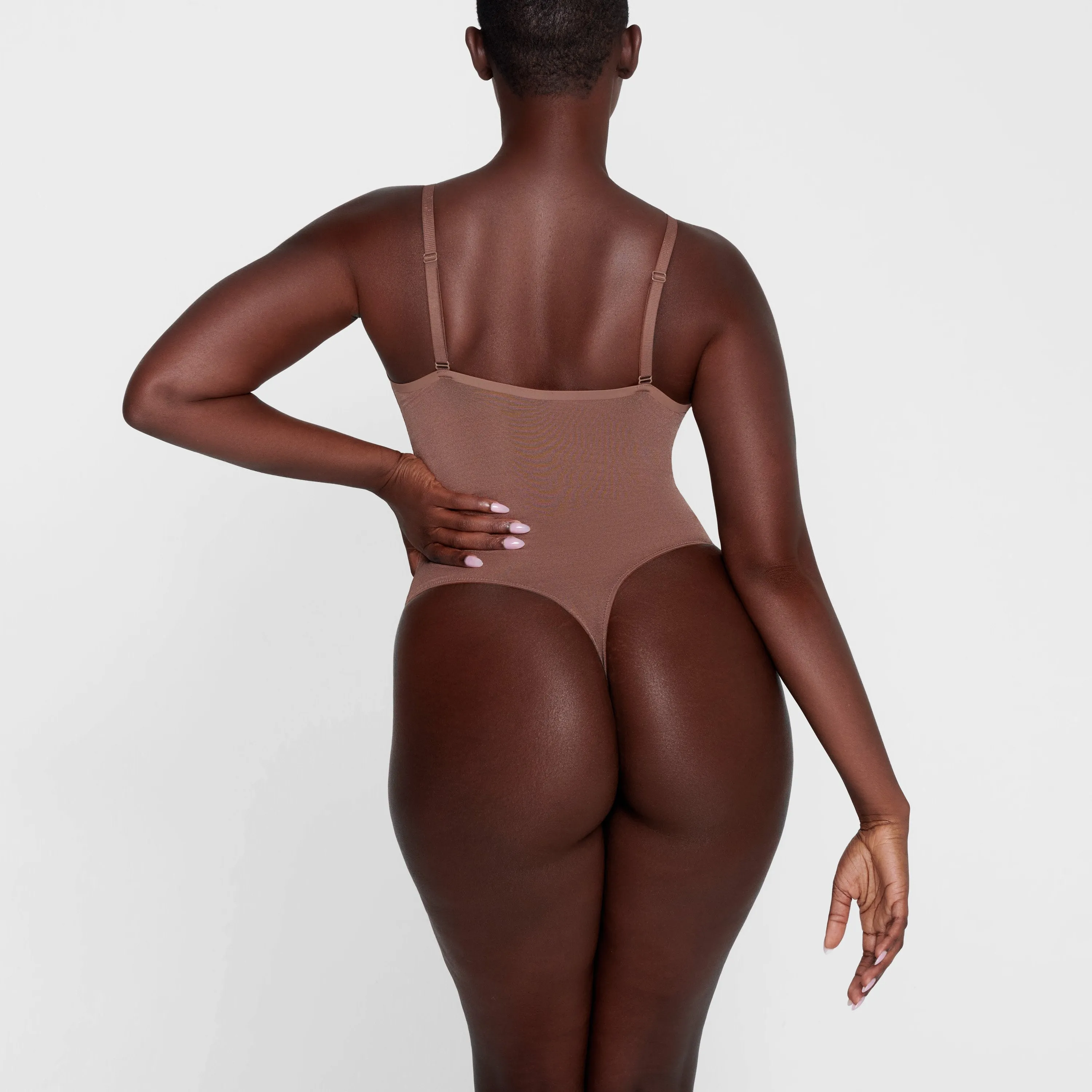 SHEER SCULPT THONG BODYSUIT | JASPER