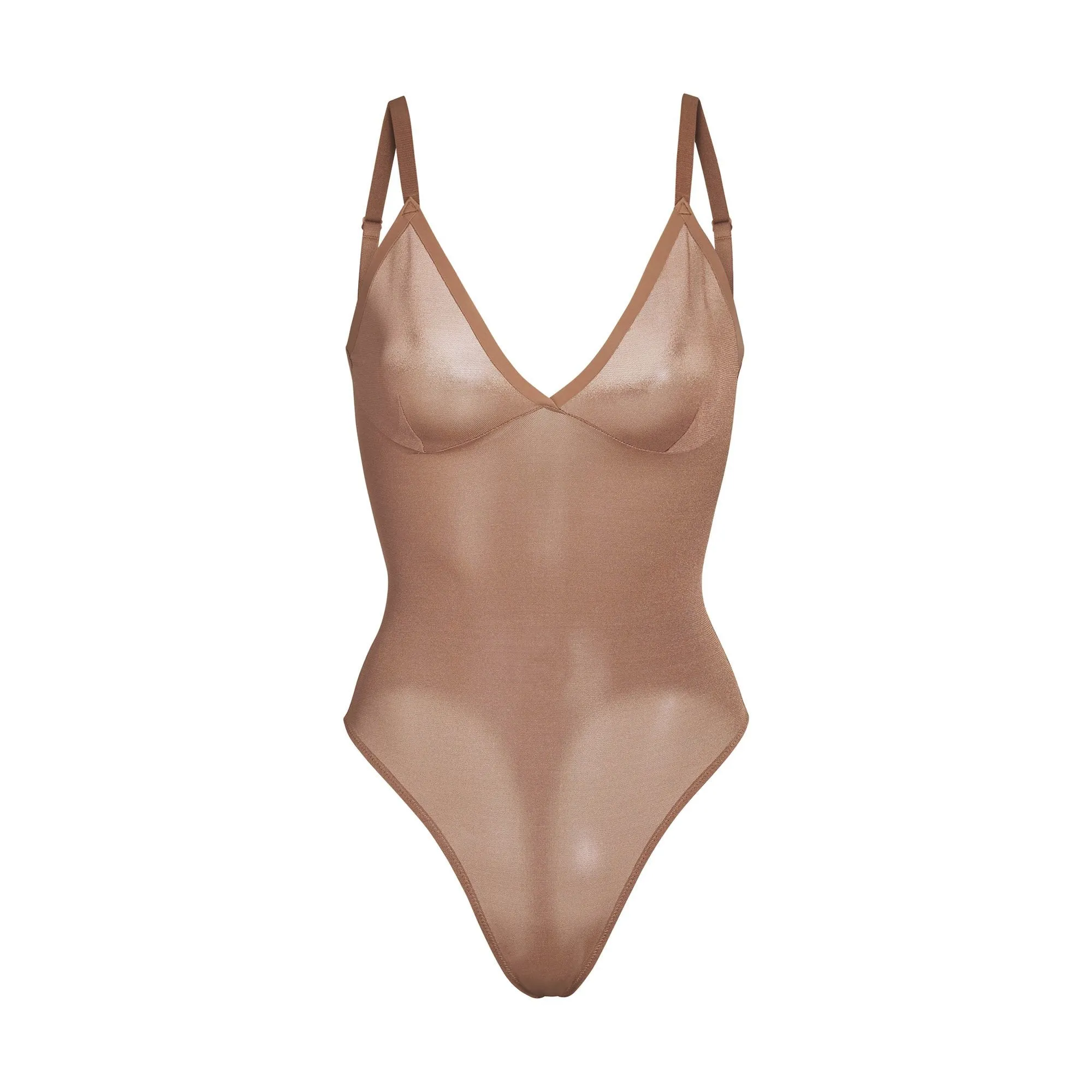 SHEER SCULPT THONG BODYSUIT | JASPER