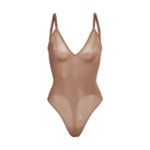 SHEER SCULPT THONG BODYSUIT | JASPER