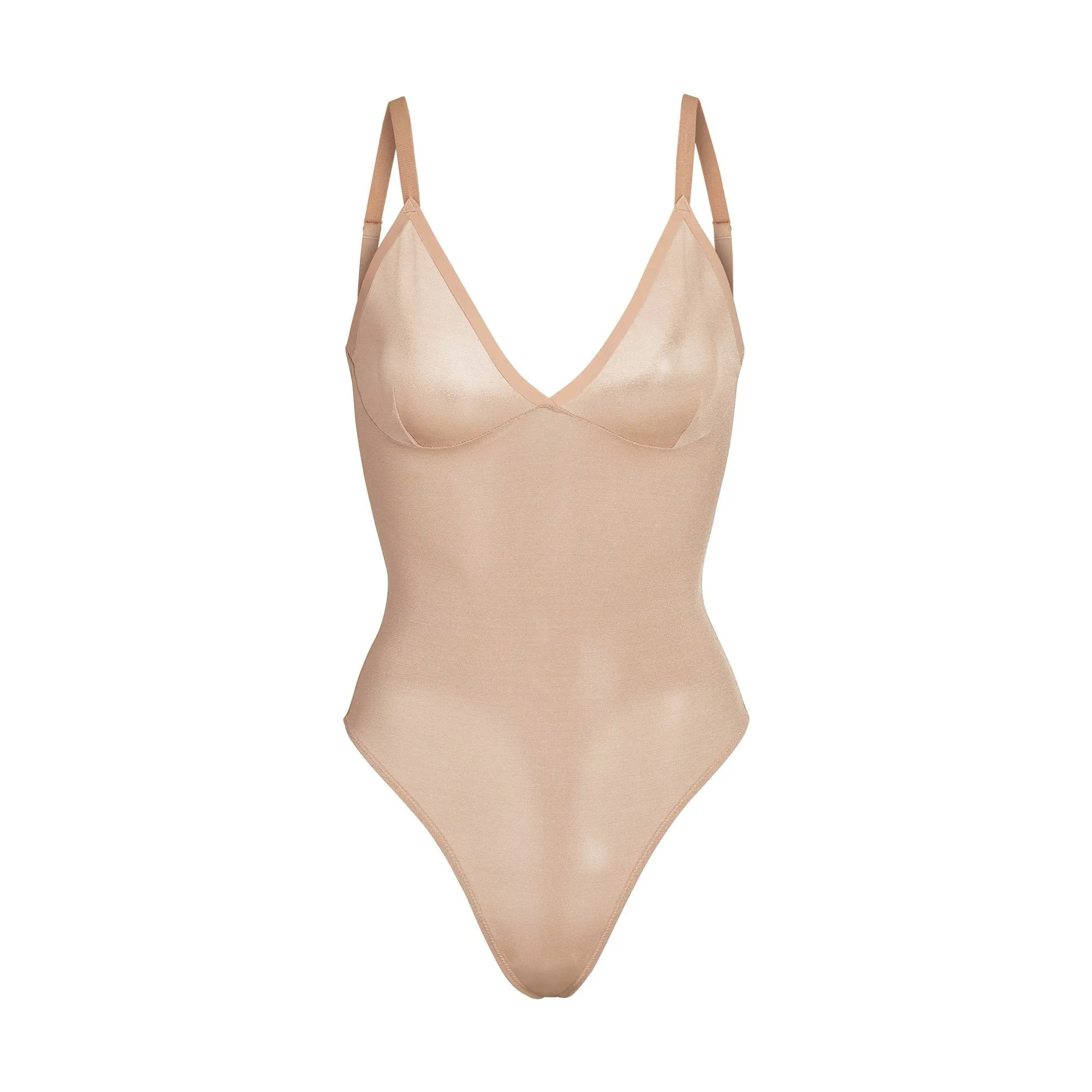 SHEER SCULPT THONG BODYSUIT | SIENNA