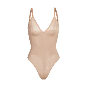 SHEER SCULPT THONG BODYSUIT | SIENNA