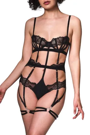 Sidney Playsuit - Black